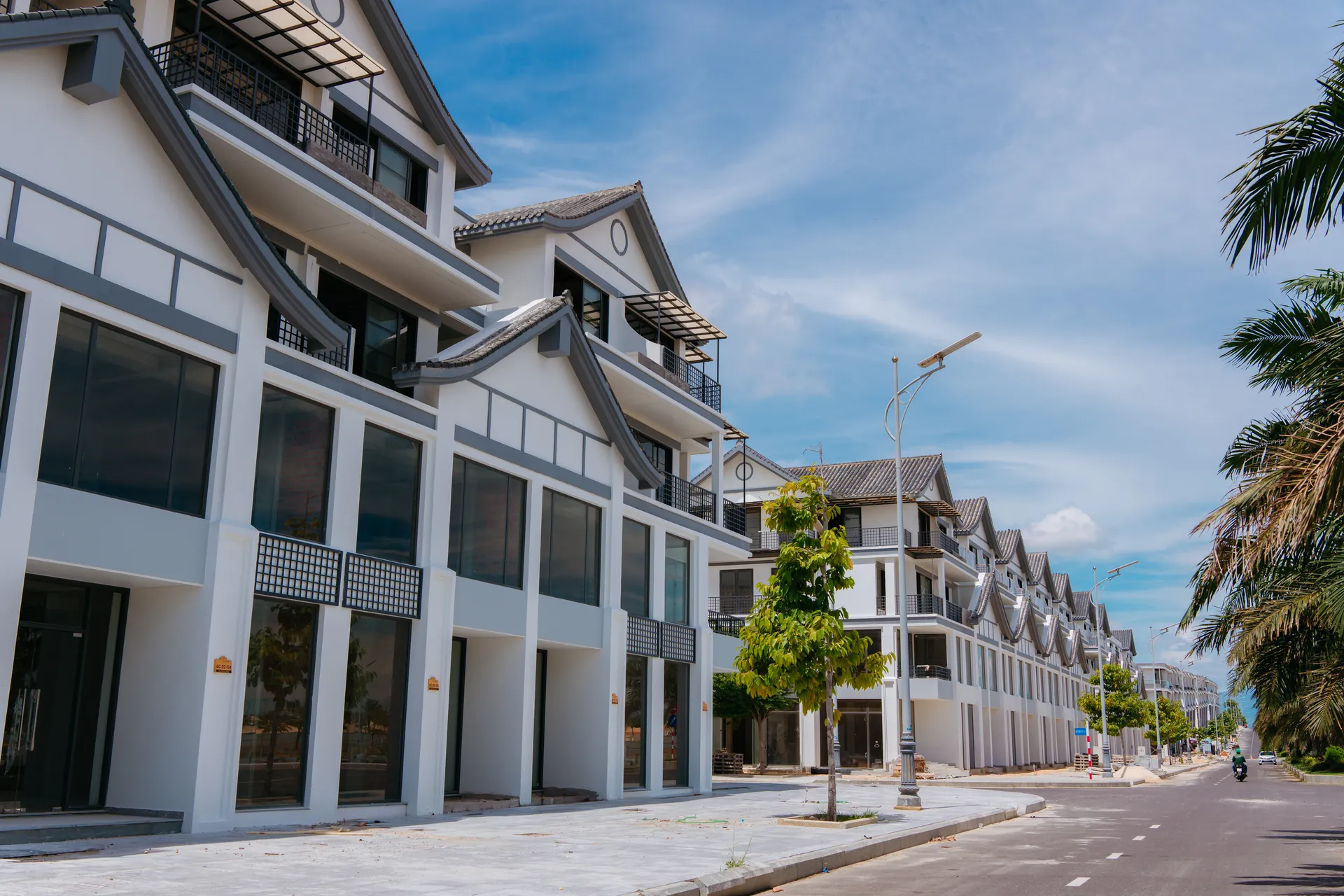 Dãy shophouse Nikko Park phong cách Machiya — mặt tiền thương mại phố Nhật Bản tại ParaSol Cam Ranh