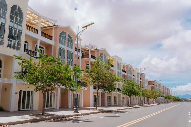 Nhà phố Unique Villas ParaSol Cam Ranh — sản phẩm nhà phố cao cấp phong cách Singapore
